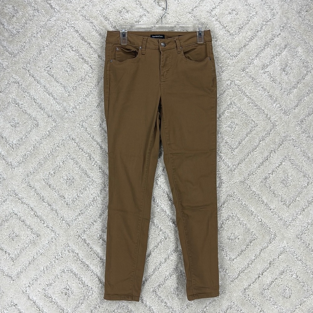 Needle&Cloth brown skinny ankle pants size 4